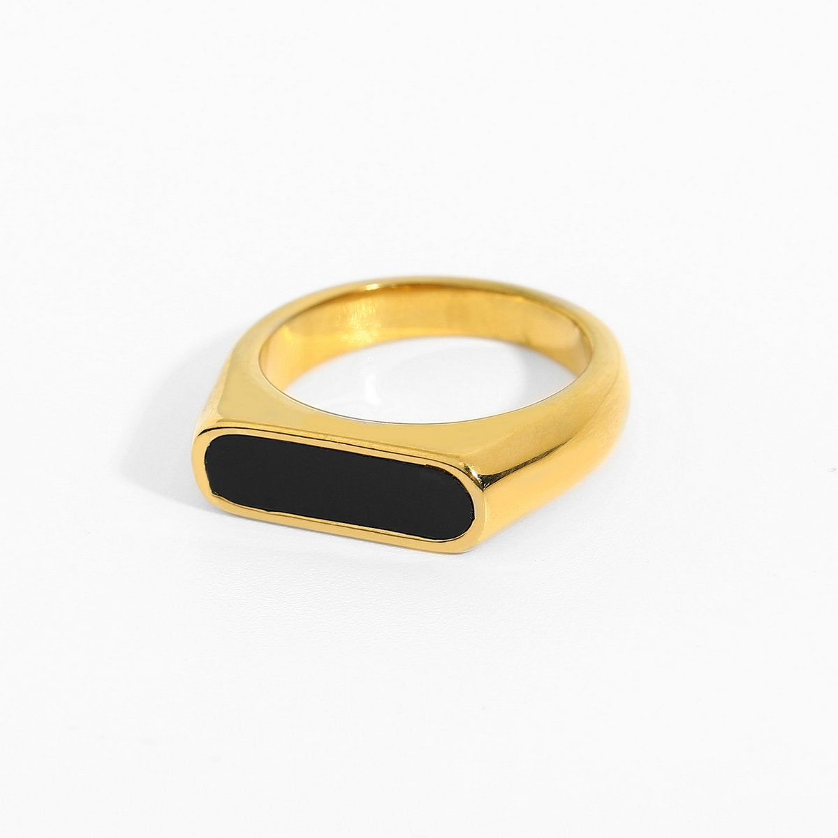 Wholesale 18K Gold Plated Stainless Steel Rings